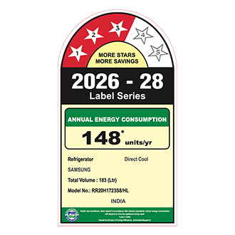 Samsung 183 L Single Door Refrigerator with Stylish Grandé Design, 3★ RR20H1723S8 — RR20H1723S8/HL — alternate view