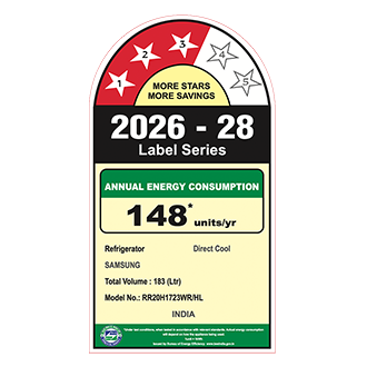 Samsung 183 L Single Door Refrigerator with Stylish Grandé Design, 3★ RR20H1723WR — RR20H1723WR/HL — alternate view