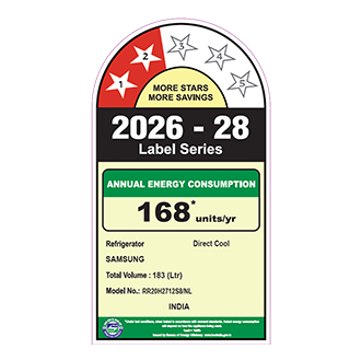 Samsung 183 L Single Door Refrigerator with Stylish Grandé Design, 2★ RR20H2712S8 — RR20H2712S8/NL — alternate view