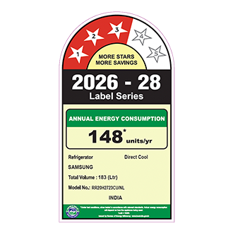 Samsung 183 L Single Door Refrigerator with Stylish Grandé Design, 3★ RR20H2723CU — RR20H2723CU/NL — alternate view