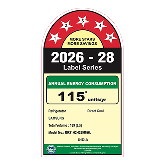Samsung 189 L Single Door Refrigerator with Horizontal Curve Design, 5★ RR21H2H259R — RR21H2H259R/HL — alternate view