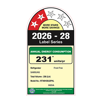 Samsung 256 L Double Door Refrigerator with Convertible Freezer, 2★ RT40H30U2P — RT40H30U2PHL — alternate view