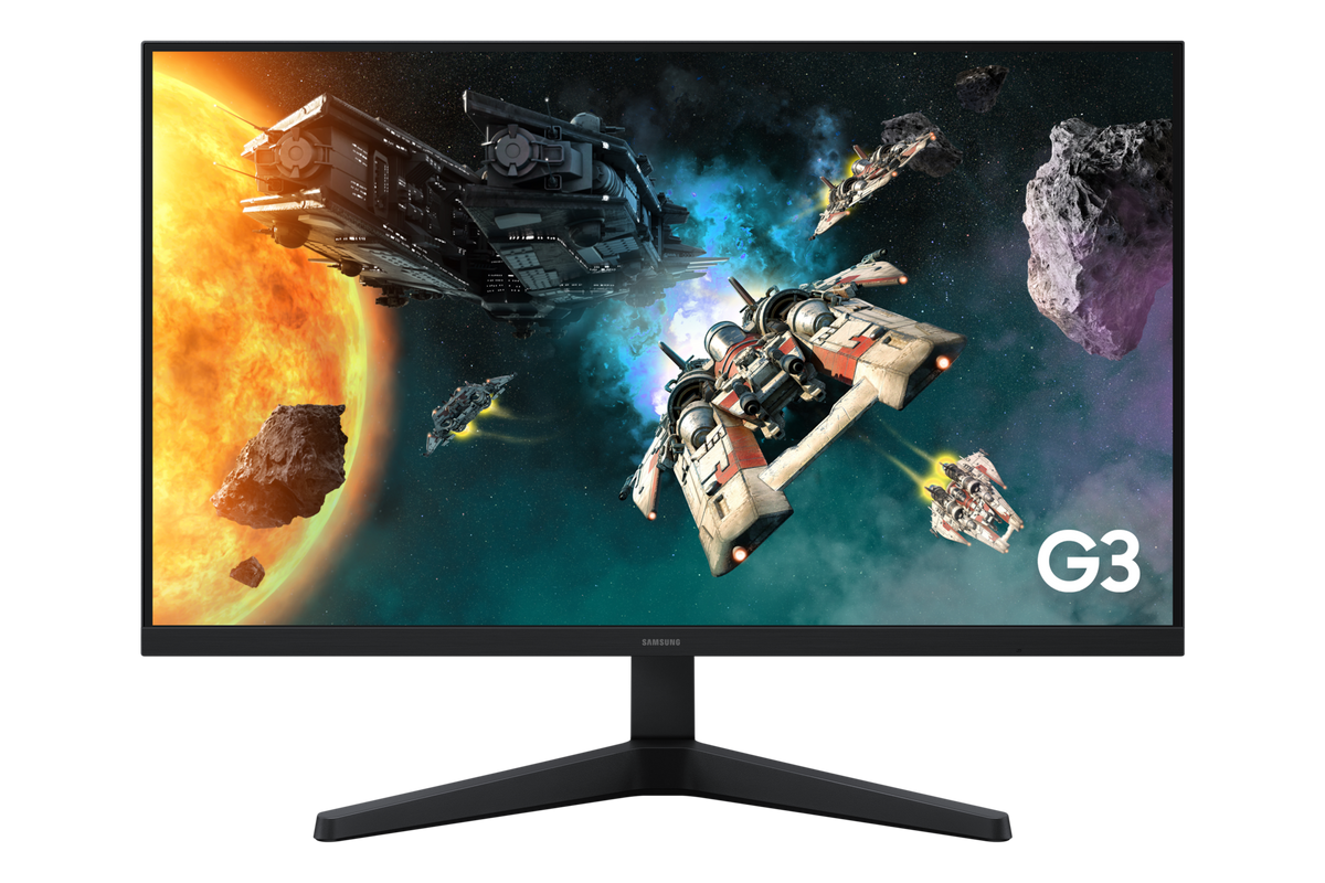 Samsung 60.5 cm (24) Essential Monitor G3 G31H FHD 144Hz Gaming — LS24HG310EWXXL — product view