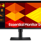 Samsung 60.5 cm (24) FHD Monitor with IPS Panel, 100Hz refresh rate and Height Adjustable stand — LS24D402GAWXXL — product view