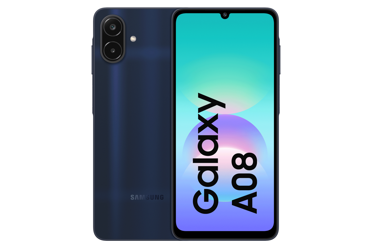 Samsung Galaxy A08 LTE (4 GB Memory) — SM-A085FDBDINS — product view