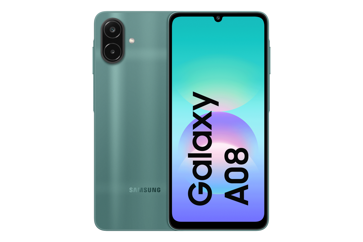 Samsung Galaxy A08 LTE (4 GB Memory) — SM-A085FZGDINS — product view