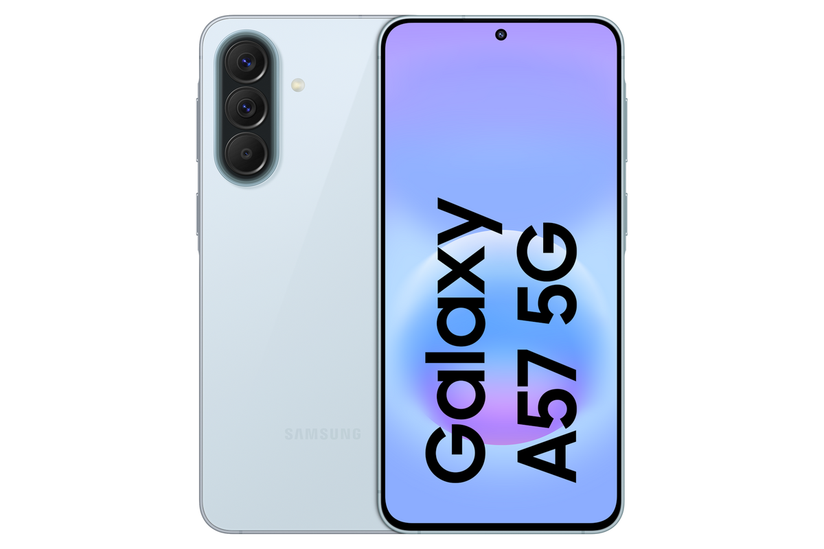 Samsung Galaxy A57 5G (8 GB Memory) — SM-A576BLBFINS — product view