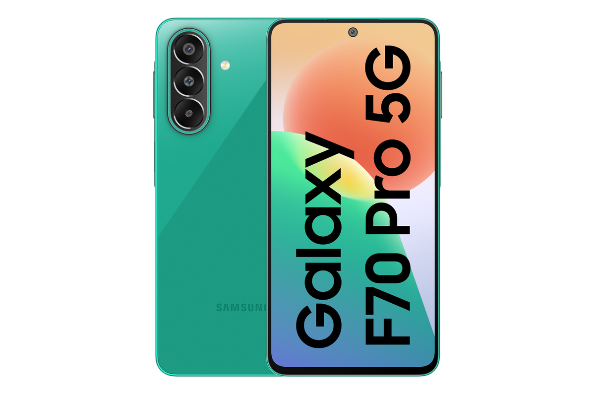 Samsung Galaxy F70 Pro 5G (8 GB Memory) — SM-E476BZGDINS — product view
