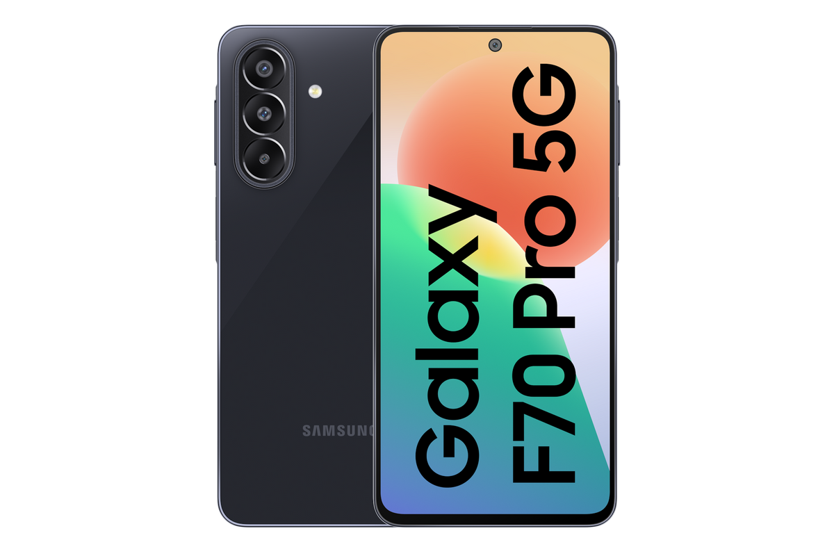 Samsung Galaxy F70 Pro 5G (8 GB Memory) — SM-E476BZKDINS — product view