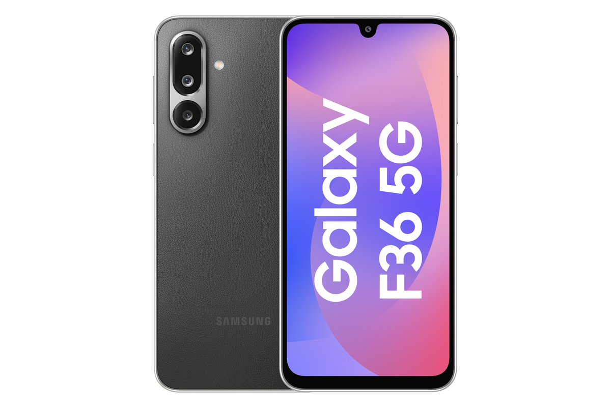 Samsung Galaxy F36 5G (6 GB Memory) — SM-E366BZKBINS — product view