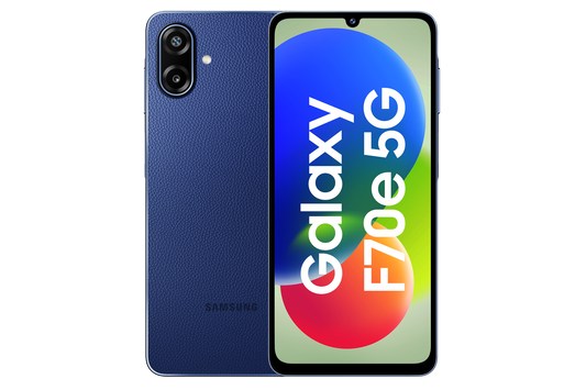 Samsung Galaxy F70e 5G (4 GB Memory) — SM-E076BDBAINS — product view