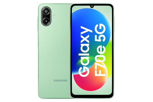 Samsung Galaxy F70e 5G (4 GB Memory) — SM-E076BLGAINS — product view