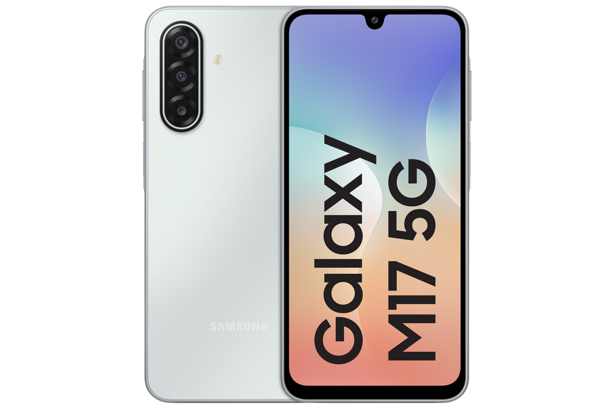 Samsung Galaxy M17 5G (6 GB Memory) — SM-M176BZSBINS — product view