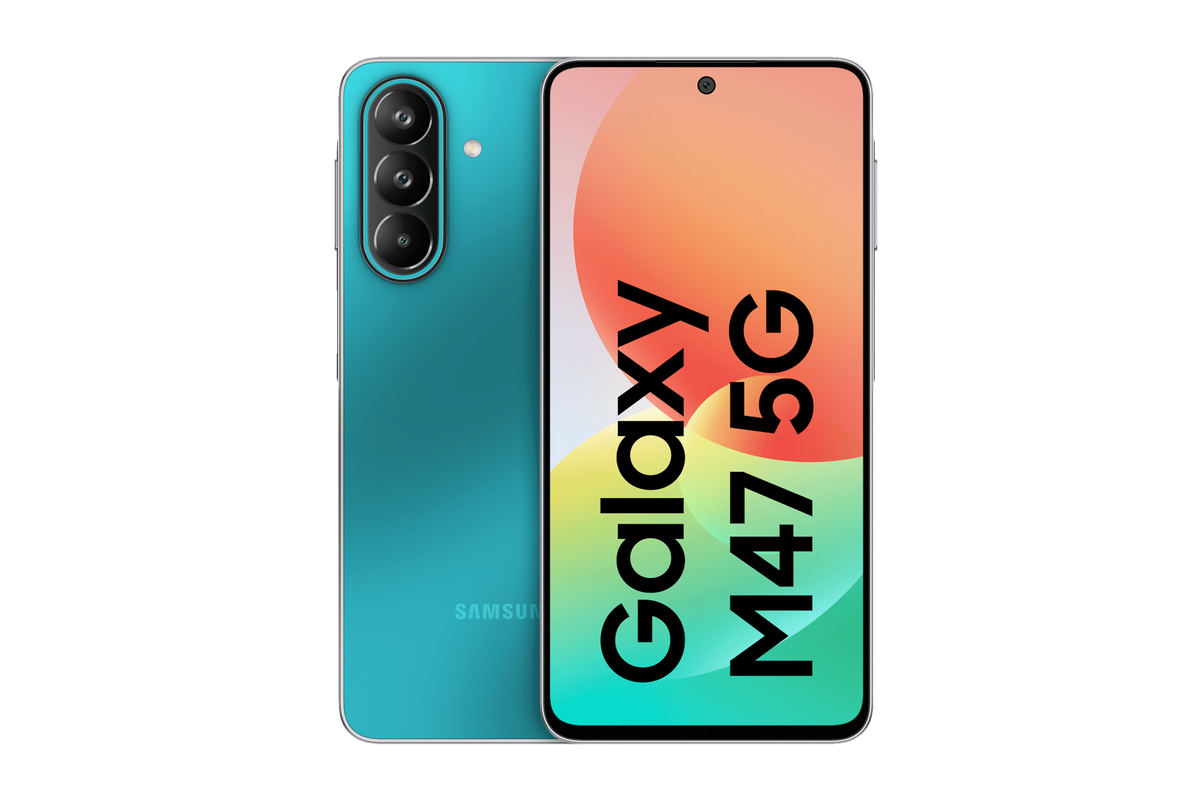 Samsung Galaxy M47 5G (6 GB Memory) — SM-M476BLBBINS — product view