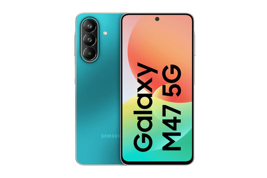 Samsung Galaxy M47 5G (6 GB Memory) — SM-M476BLBBINS — product view