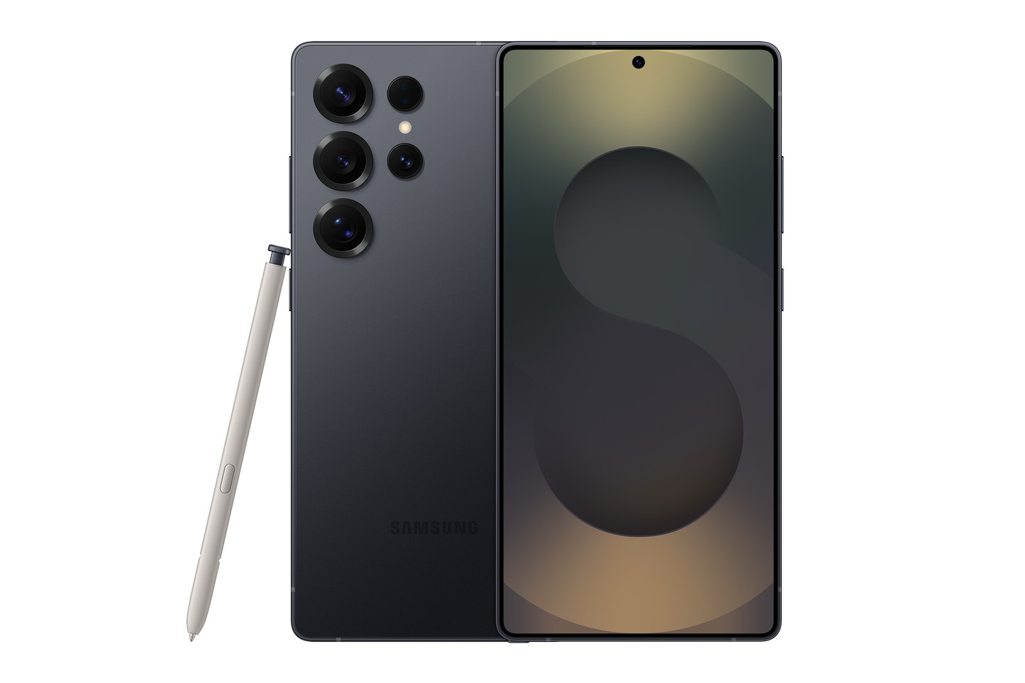 Samsung Galaxy S25 Ultra 5G AI Smartphone (Titanium Jetblack, 12GB RAM, 256GB Storage), 200MP Camera, S Pen Included, Long Battery Life