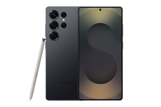 Samsung Galaxy S25 Ultra 5G AI Smartphone (Titanium Jetblack, 12GB RAM, 256GB Storage), 200MP Camera, S Pen Included, Long Battery Life