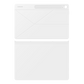 Samsung Galaxy Tab S10 FE+ Smart Book Cover — EF-BX620PWEGIN — alternate view