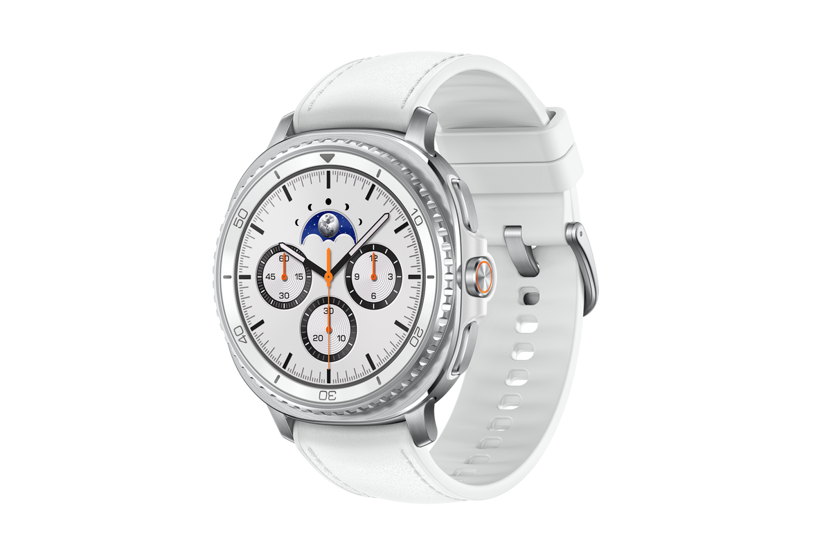 Samsung Galaxy Watch8 Classic (LTE, 4.6 cm) — SM-L505FZWAINS — product view