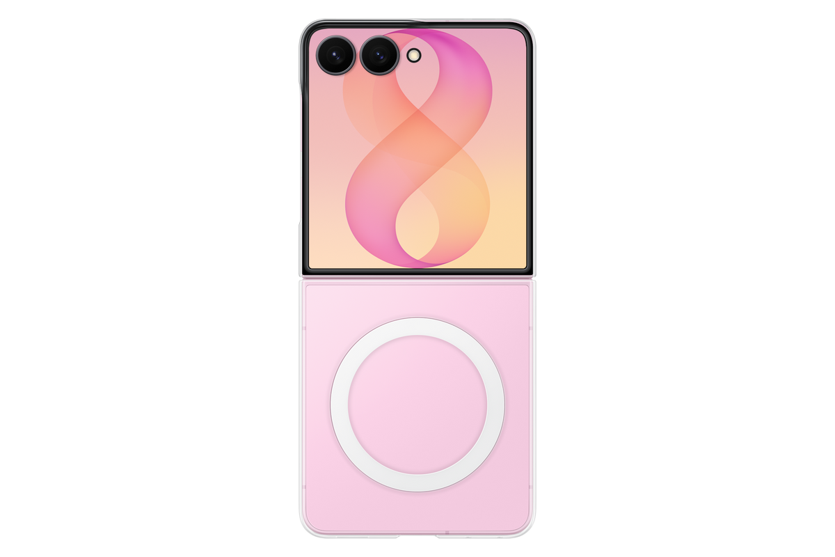 Samsung Galaxy Z Flip8 Clear Magnet Case — EF-CF776CTEGIN — product view