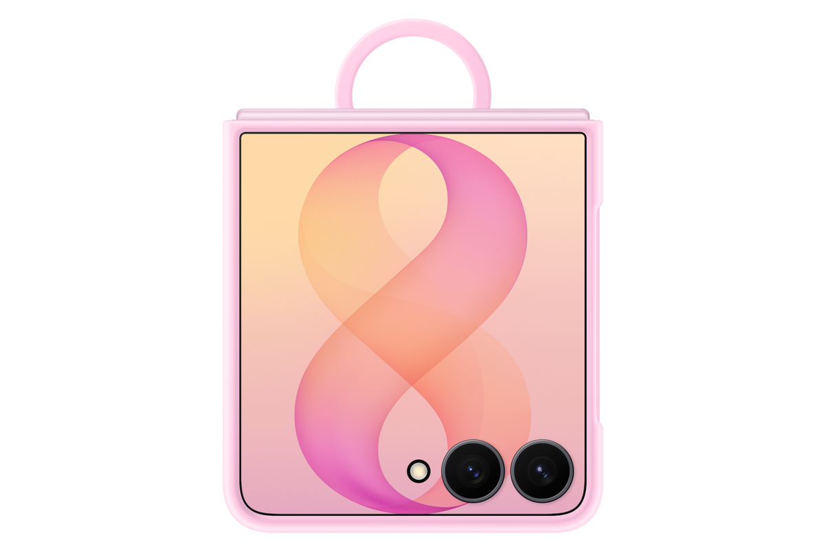 Samsung Galaxy Z Flip8 Silicone Ring Magnet Case — EF-EF776CVEGIN — product view