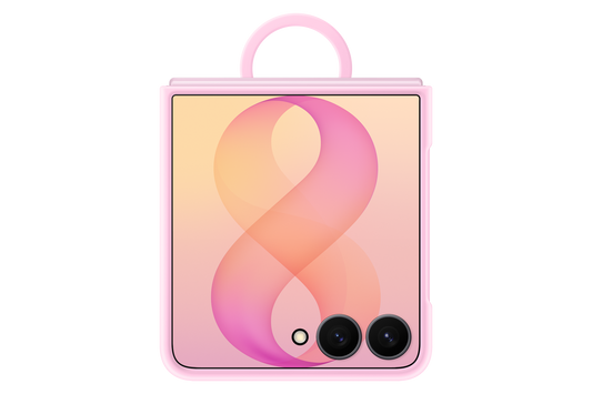 Samsung Galaxy Z Flip8 Silicone Ring Magnet Case — EF-EF776CVEGIN — product view