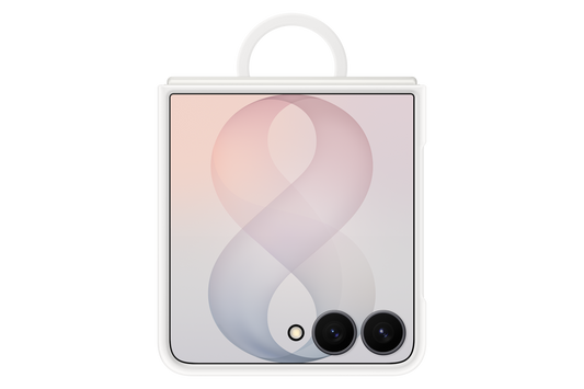 Samsung Galaxy Z Flip8 Silicone Ring Magnet Case — EF-EF776CWEGIN — product view
