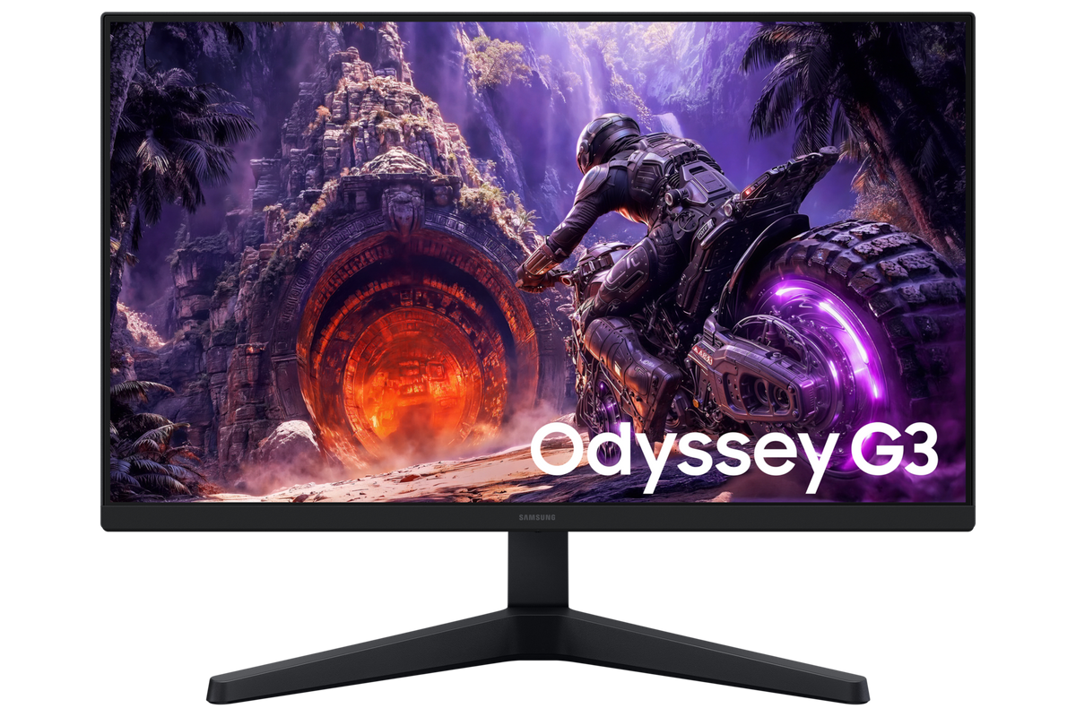 Samsung 60.5 cm (24) Odyssey G3 G30H FHD 200Hz Gaming Monitor — LS24HG300EWXXL — product view