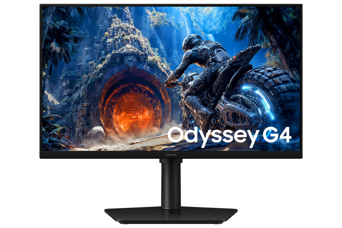 Samsung 62.2 cm (25) Odyssey G4 G40H FHD 300Hz Gaming Monitor — LS25HG400EWXXL — product view