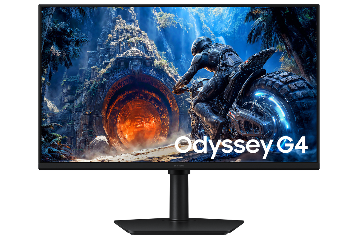 Samsung 68.5 cm (27) Odyssey G4 G40H FHD 300Hz Gaming Monitor — LS27HG400EWXXL — product view