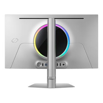 Samsung 68.5 cm (27) Odyssey OLED G8 4K Gaming Monitor with 240 Hz refresh rate — LS27FG810SWXXL — alternate view