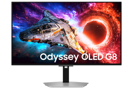 Samsung 80 cm (32) Odyssey OLED G8 G80SH 4K 240Hz Gaming Monitor — LS32HG800SWXXL — product view