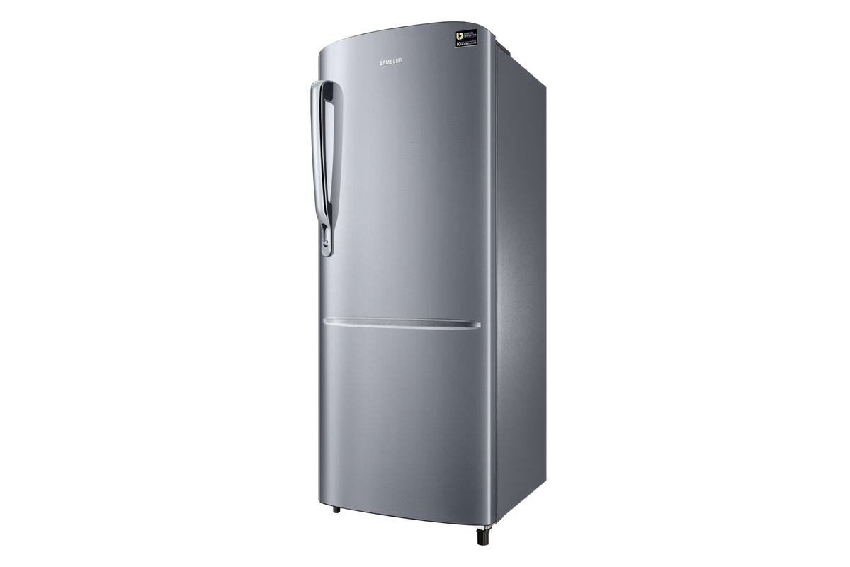 Samsung 223 L Single Door Refrigerator with Stylish Grandé Design, 3★ RR24H2723S8 — RR24H2723S8/NL — product view