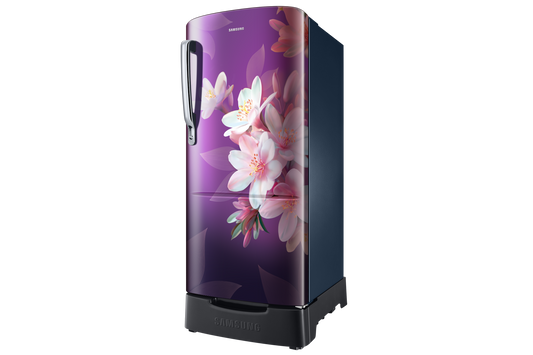 Samsung 183 L Single Door Refrigerator with Stylish Grandé Design, 3★ RR20H1823WB — RR20H1823WB/HL — product view