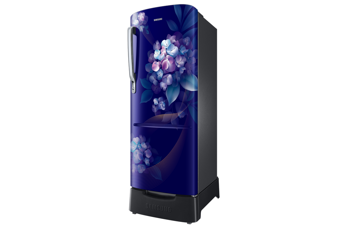 Samsung 223 L Single Door Refrigerator with Stylish Grandé Design, 3★ RR24H2823HS — RR24H2823HS/NL — product view