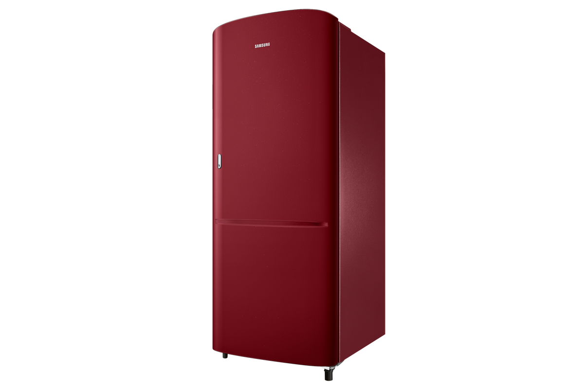 Samsung 183 L Single Door Refrigerator with Stylish Grandé Design, 2★ RR20H11C2RH — RR20H11C2RH/HL — product view