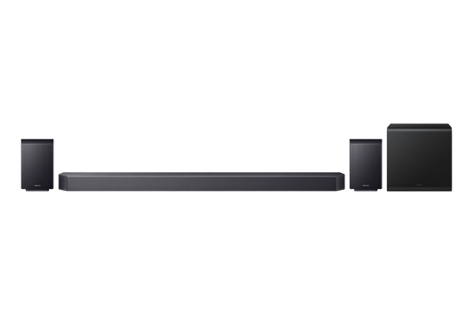 Samsung Q-series Soundbar 580W HW-Q930H 9.1.4ch Subwoofer & Rear Speaker (2026) — HW-Q930H/XL — product view