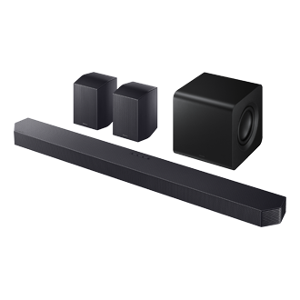 Samsung Q-series Soundbar 580W HW-Q930H 9.1.4ch Subwoofer & Rear Speaker (2026) — HW-Q930H/XL — alternate view