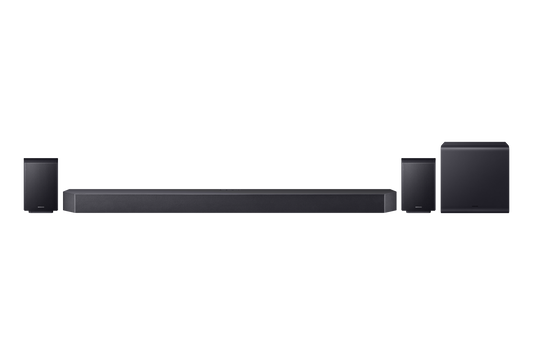 Samsung Q-Series Soundbar 756W HW-Q990H 11.1.4ch Subwoofer & Rear Speaker (2026) — HW-Q990H/XL — product view