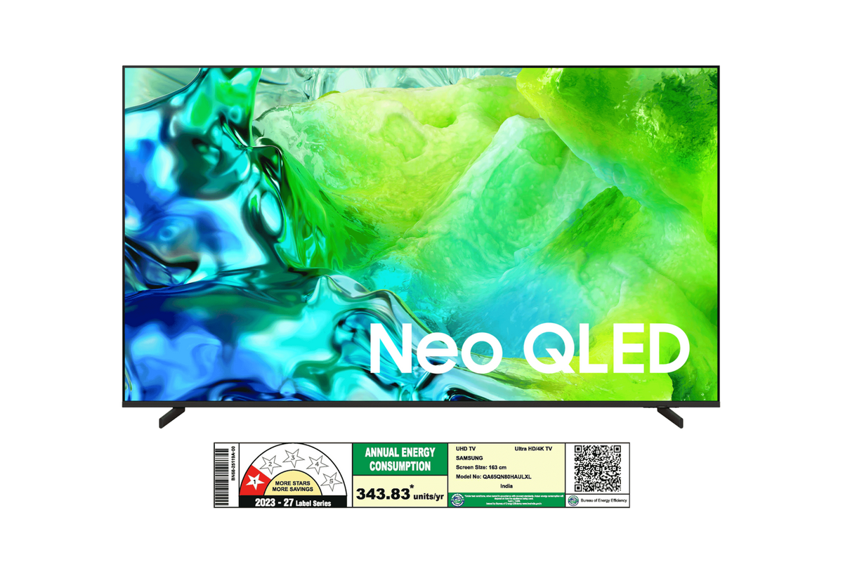 Samsung 1.63 m (65) Neo QLED QN80H 4K Samsung Vision AI Smart TV (2026) — QA65QN80HAULXL — product view