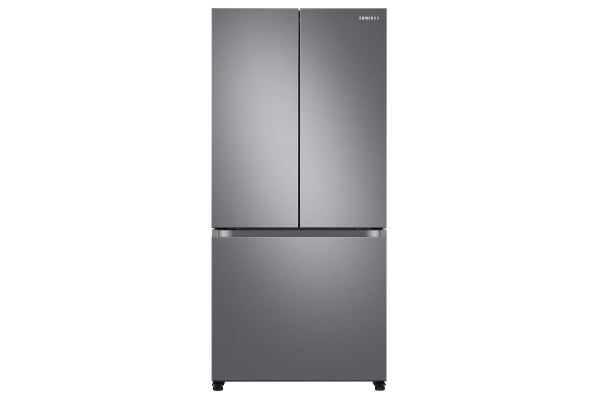Samsung 550 L French Door Refrigerator with Twin Cooling Plus™, Convertible Freezer RF57A5032S9 — RF57A5032S9/TL — product view