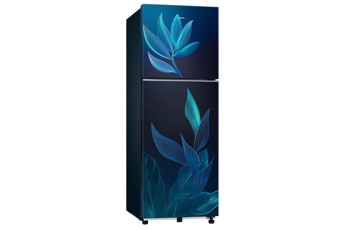 Samsung 236 L Double Door Refrigerator with Convertible Freezer, 2★ RT40H28U2PB — RT40H28U2PBHL — product view