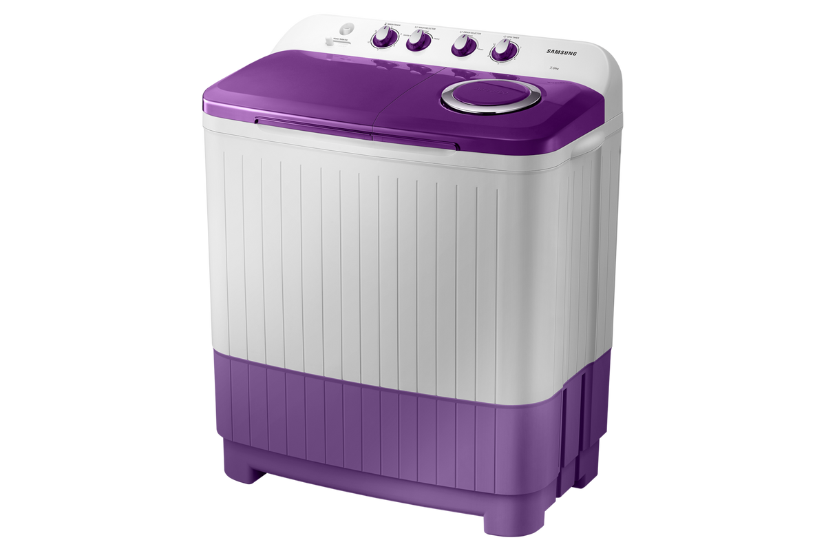 Samsung 7.0 kg Semi Automatic Washing Machine with Double Storm Pulsator, 5★ WT70M3000UU — WT70M3000UU/TL — product view