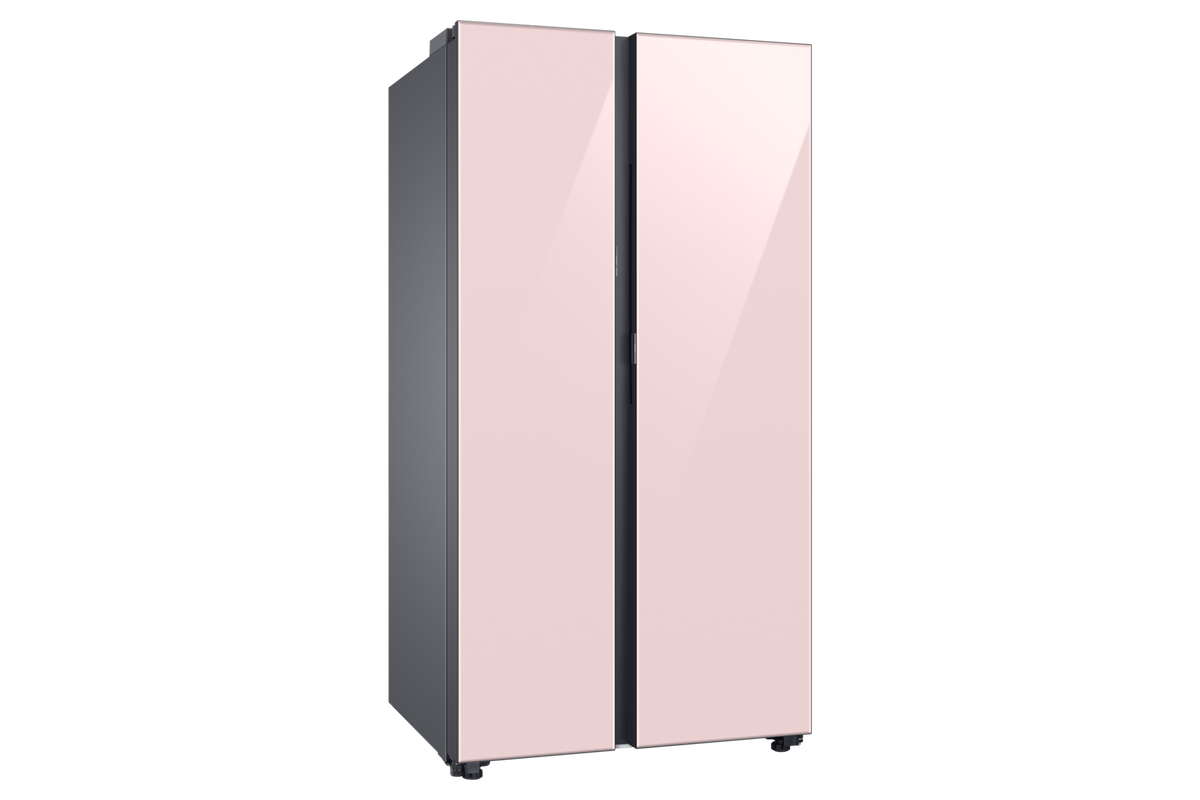 Samsung 653 L Bespoke AI Side by Side Refrigerator with Twin Cooling Plus™ | Convertible 5in1 | 3★ | RS76CB81A3P0 — RS76CB81A3P0HL — product view