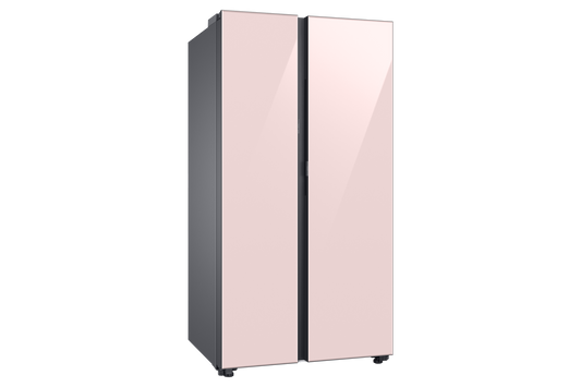 Samsung 653 L Bespoke AI Side by Side Refrigerator with Twin Cooling Plus™ | Convertible 5in1 | 3★ | RS76CB81A3P0 — RS76CB81A3P0HL — product view