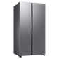Samsung 653 L Side By Side Refrigerator with Bespoke AI, 3★ RS76CG8113SL — RS76CG8113SLHL — product view