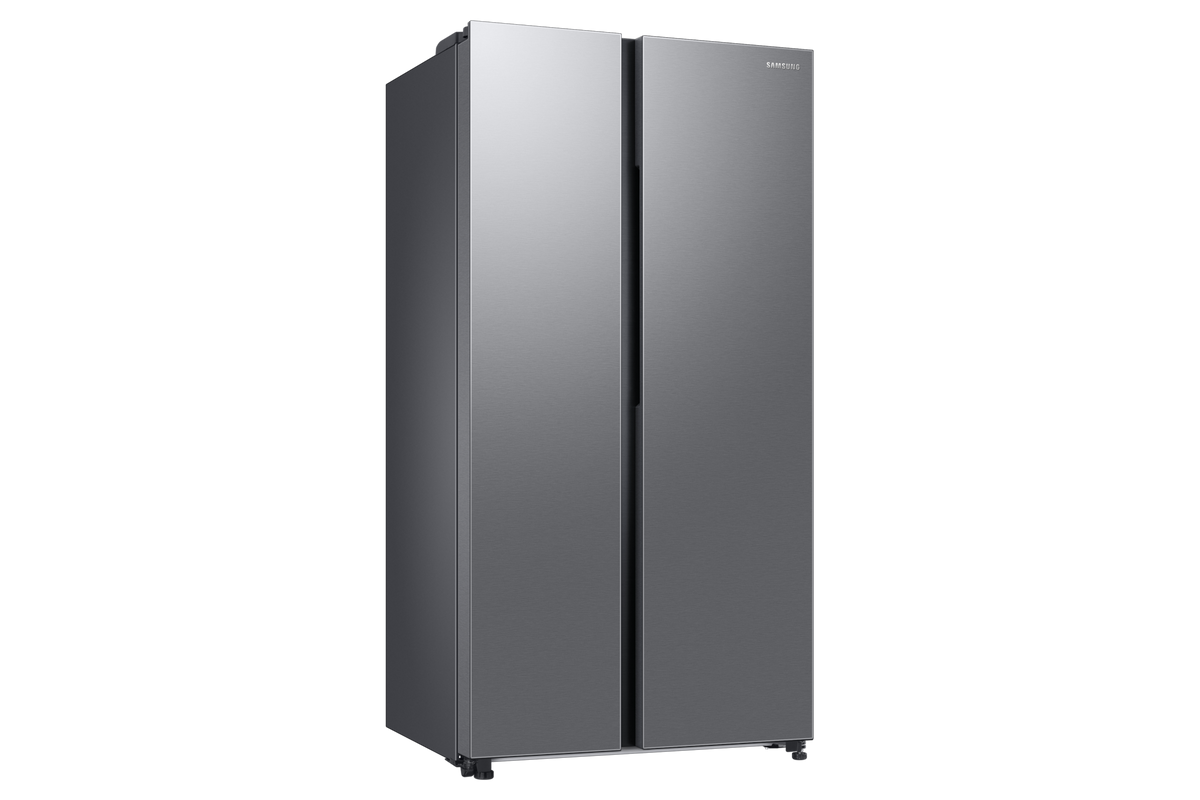 Samsung 653 L Side By Side Refrigerator with Bespoke AI, 3★ RS76CG8113SL — RS76CG8113SLHL — product view