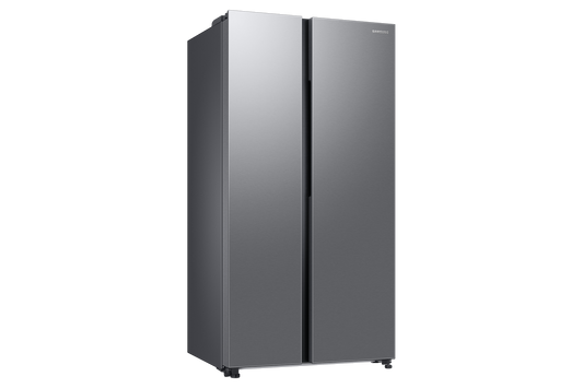 Samsung 653 L Side By Side Refrigerator with Bespoke AI, 3★ RS76CG8113SL — RS76CG8113SLHL — product view