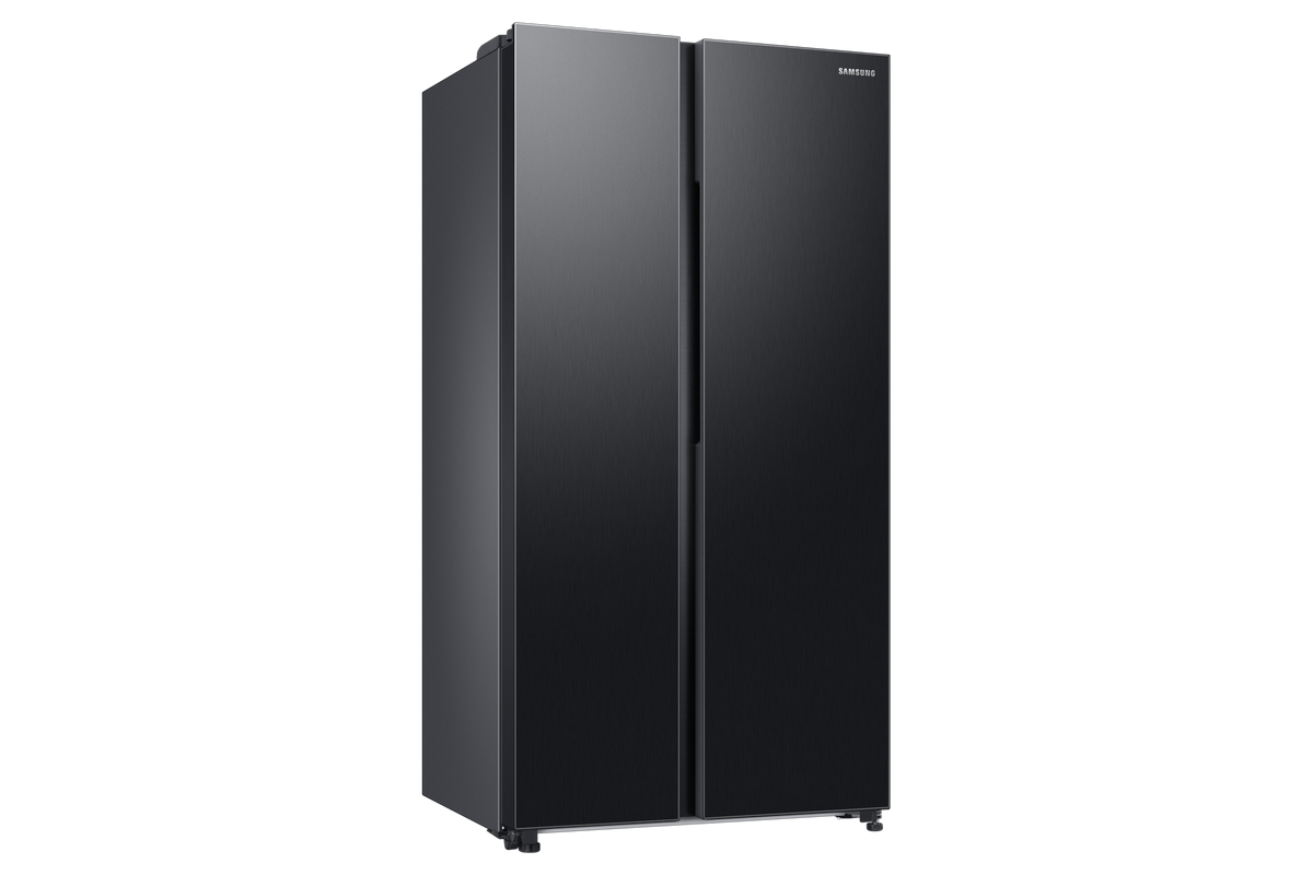 Samsung 653 L Side By Side Refrigerator with Bespoke AI , 5★ RS76CG8115B1 — RS76CG8115B1HL — product view