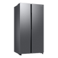 Samsung 653 L Side by Side Refrigerator with Twin Cooling Plus™, 2★ RS76CG80X0S9 — RS76CG80X0S9HL — product view